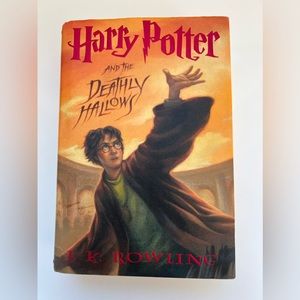 FIRST EDITION Harry Potter and the Deathly Hallows Hardcover Book